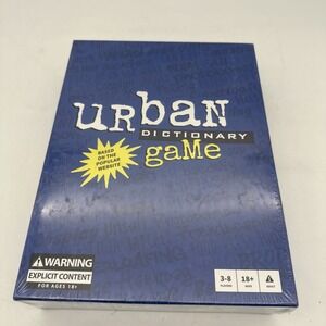 Buffalo Games Urban Dictionary Game Ages 18+ 3-8 Players Sealed